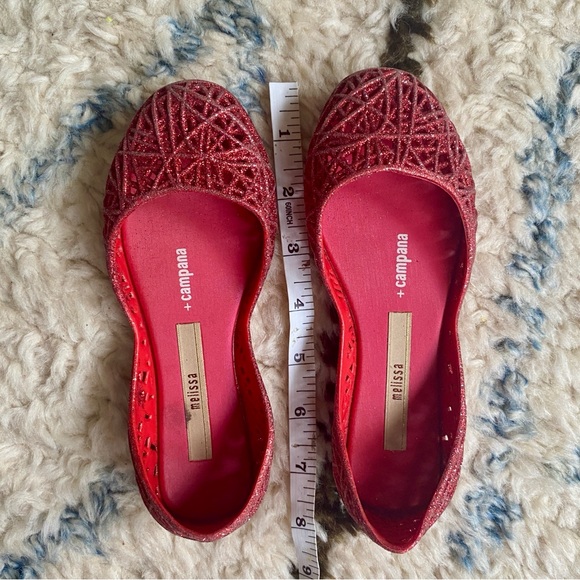 Girls Melissa Campana ballerina flats size 12 (eu 30) - Picture 5 of 5